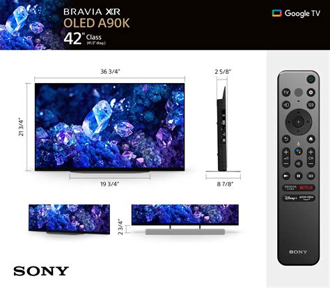 Sony - 48" Class Bravia A90K Series OLED 4K UHD Smart Google TV. . Sony a90k oled